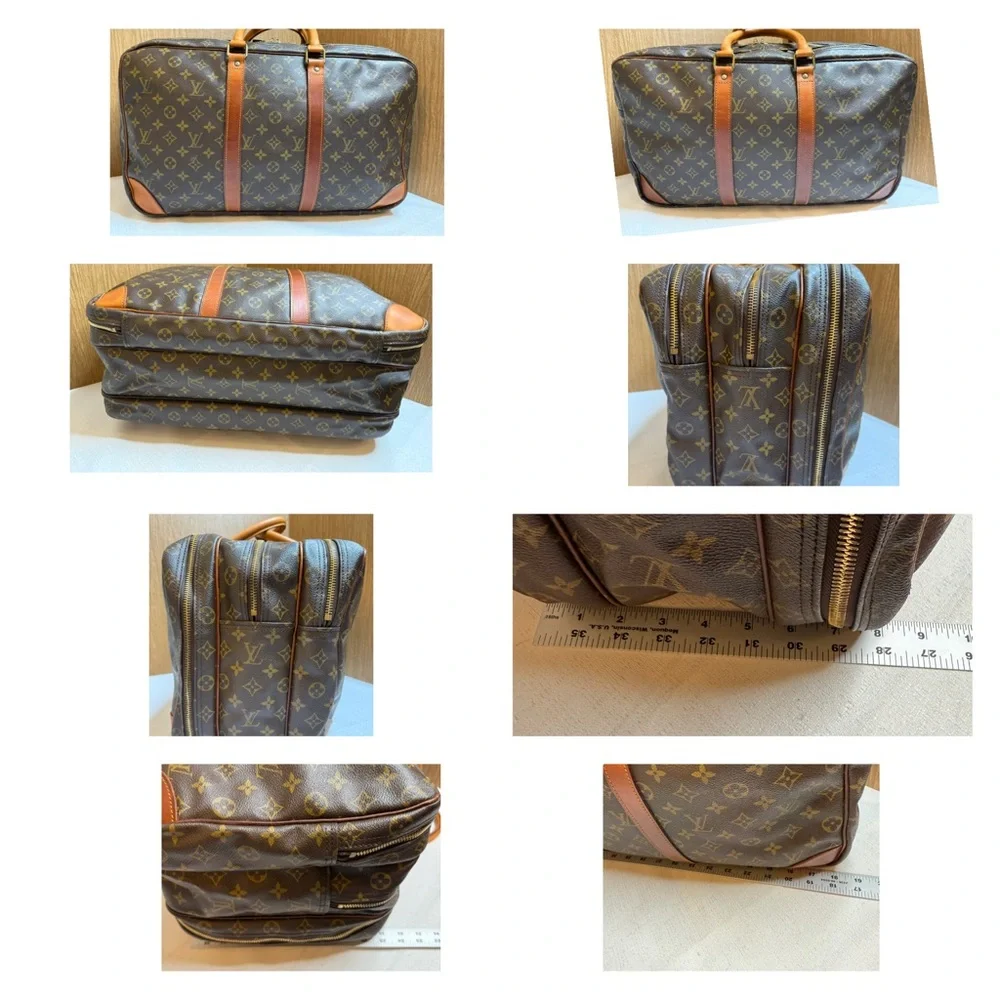 Louis Vuitton Sac Trois Pouches Brown Monogram travel Bag